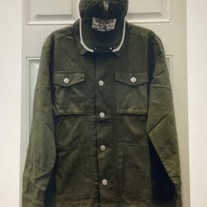 True religion Military Jacket with True religion Hat.